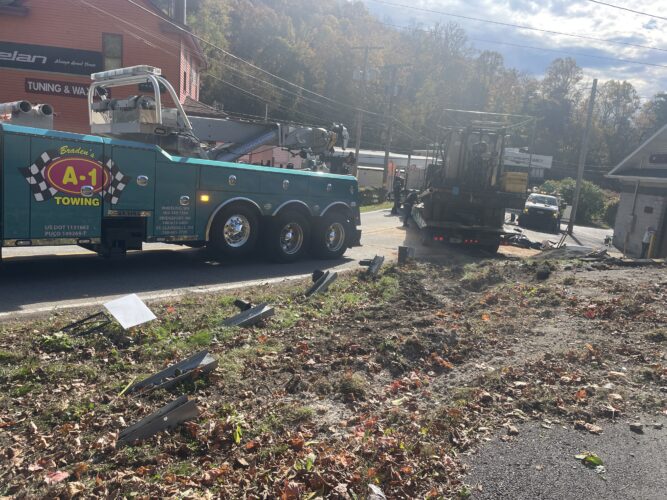Truck Crash Shuts Down Section of Route 88 | News, Sports, Jobs